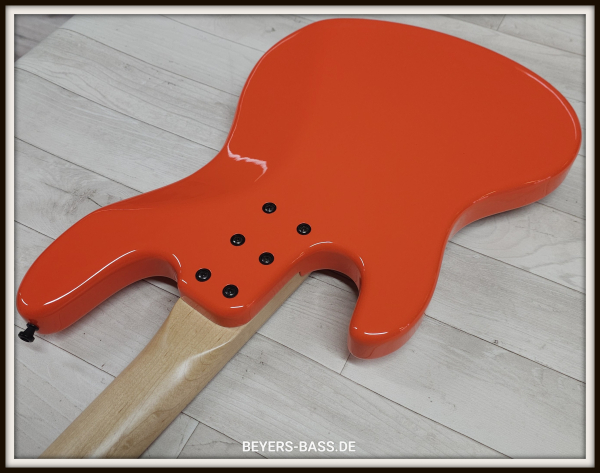 Sandberg California II TT4 "BassTheWorld" BTW, Very Soft Aged Orange Special Run, Limited Edition